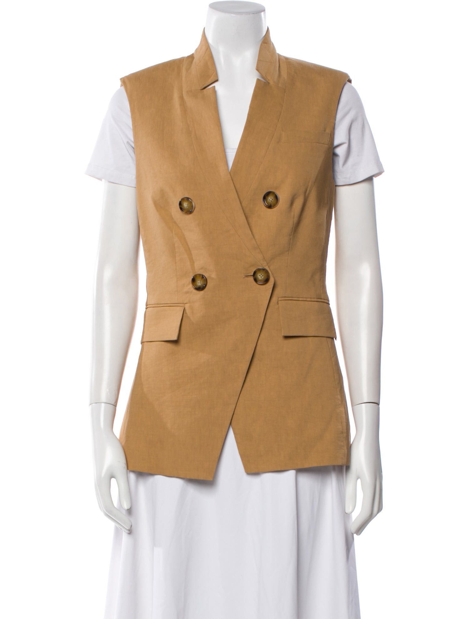Veronica Beard Linen Vest