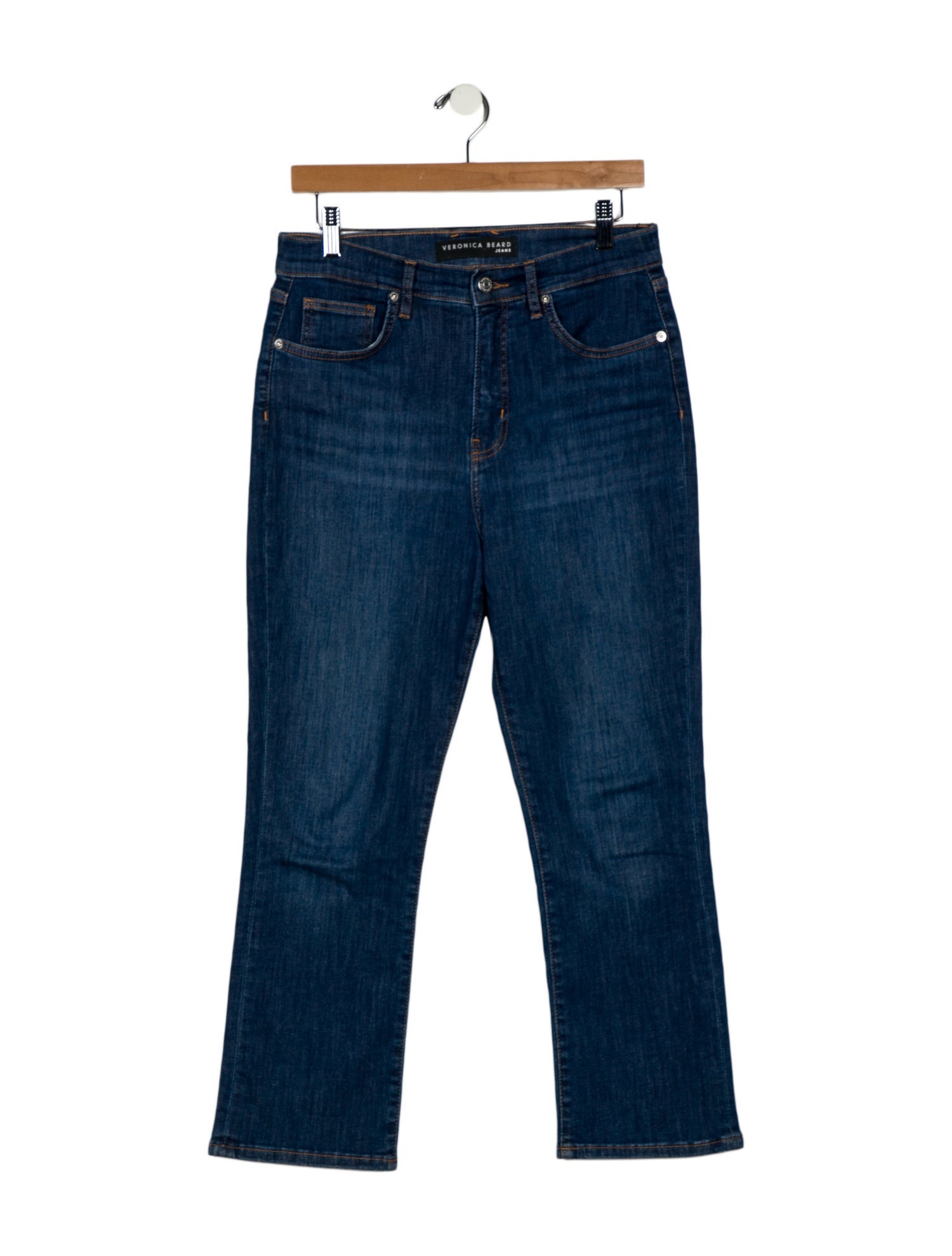 Veronica Beard High-Rise Straight Leg Jeans w/ Tags