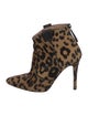 Veronica Beard Ponyhair Animal Print Boots