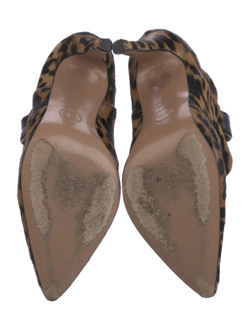 Veronica Beard Ponyhair Animal Print Boots