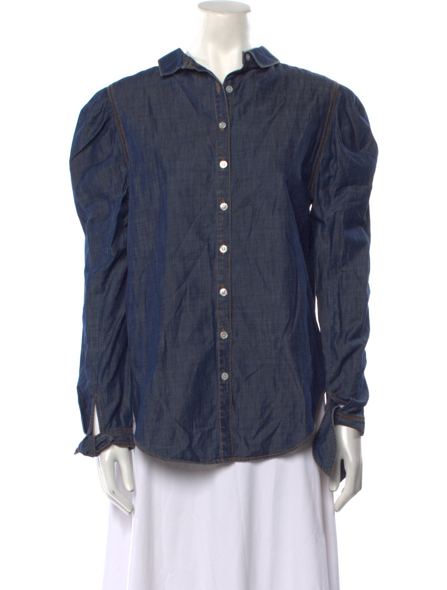 Veronica Beard Long Sleeve Button-Up Top w/ Tags