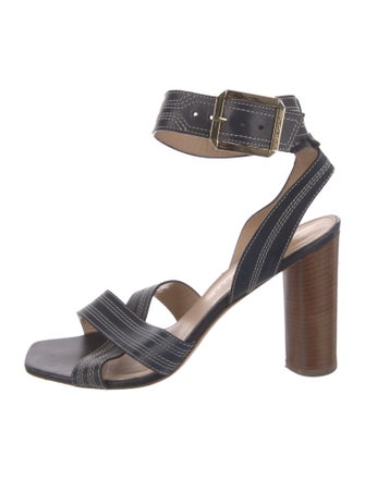 Veronica Beard Leather Sandals