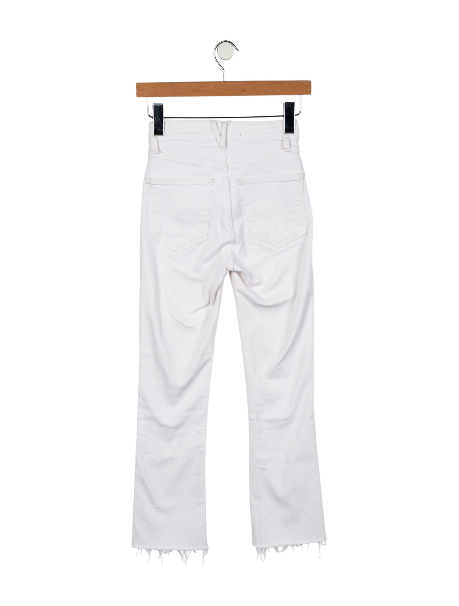 Veronica Beard Mid-Rise Straight Leg Jeans