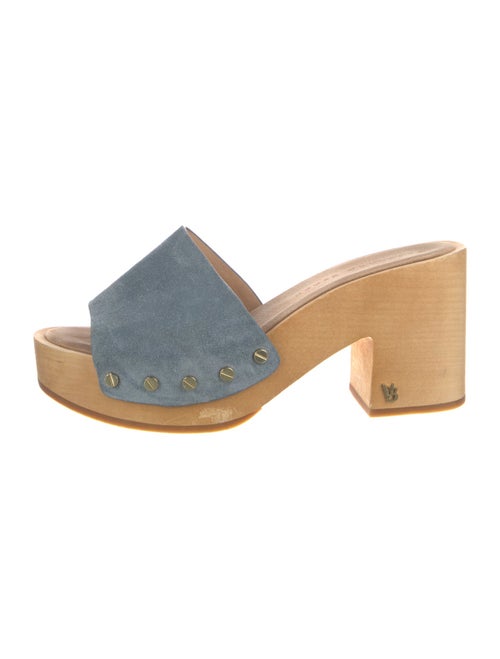 Veronica Beard Suede Slides