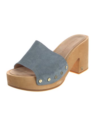 Veronica Beard Suede Slides
