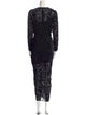 Veronica Beard Velvet Long Dress