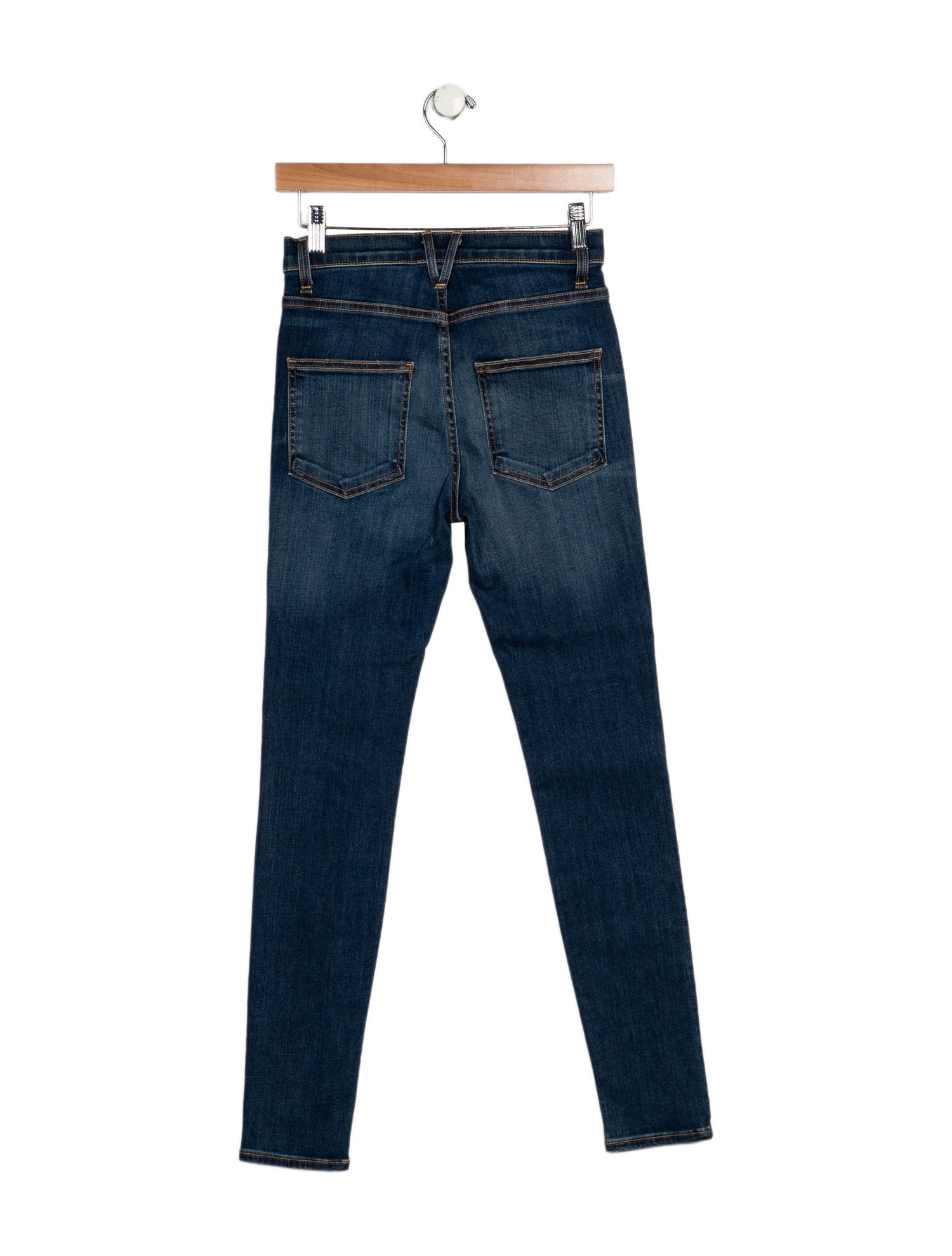 Veronica Beard Mid-Rise Skinny Leg Jeans