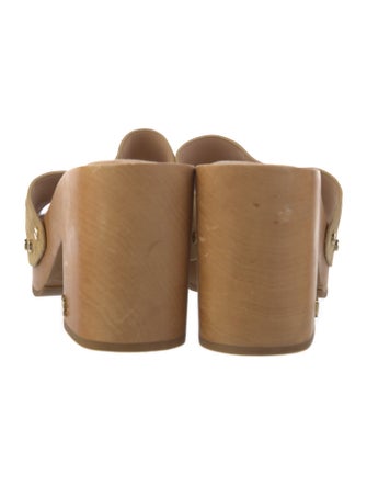 Veronica Beard Suede Studded Accents Slides