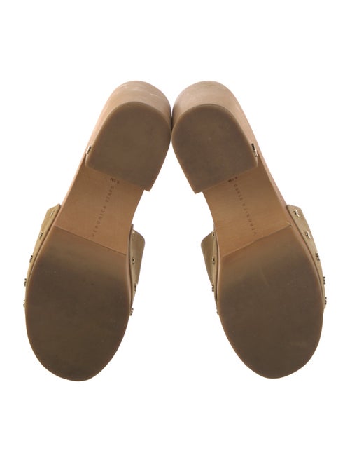 Veronica Beard Suede Studded Accents Slides