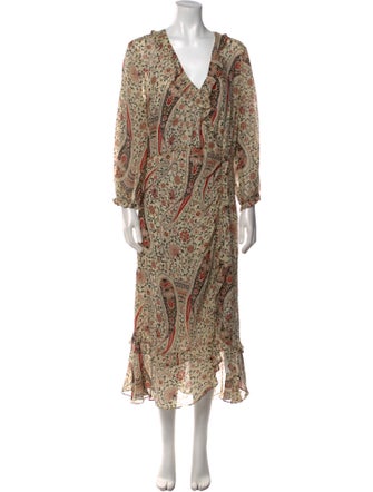 Veronica Beard Silk Long Dress