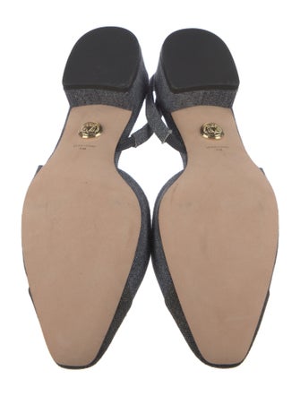 Veronica Beard Colorblock Pattern Slingback Pumps