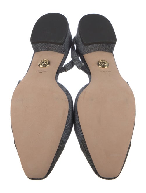 Veronica Beard Colorblock Pattern Slingback Pumps