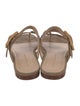 Veronica Beard Suede Flip Flops