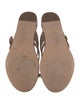 Veronica Beard Suede Flip Flops