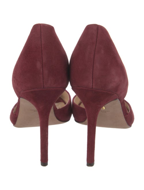 Veronica Beard Suede D'Orsay Pumps
