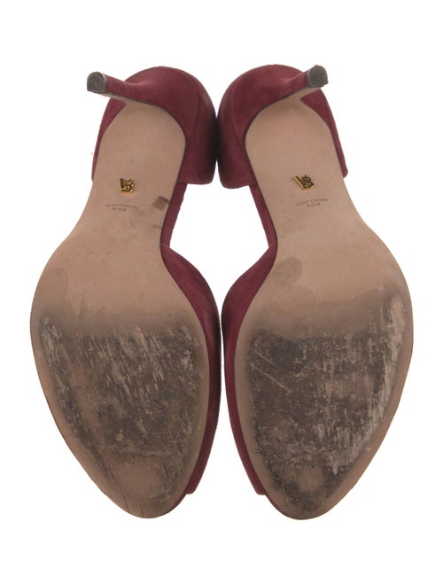 Veronica Beard Suede D'Orsay Pumps