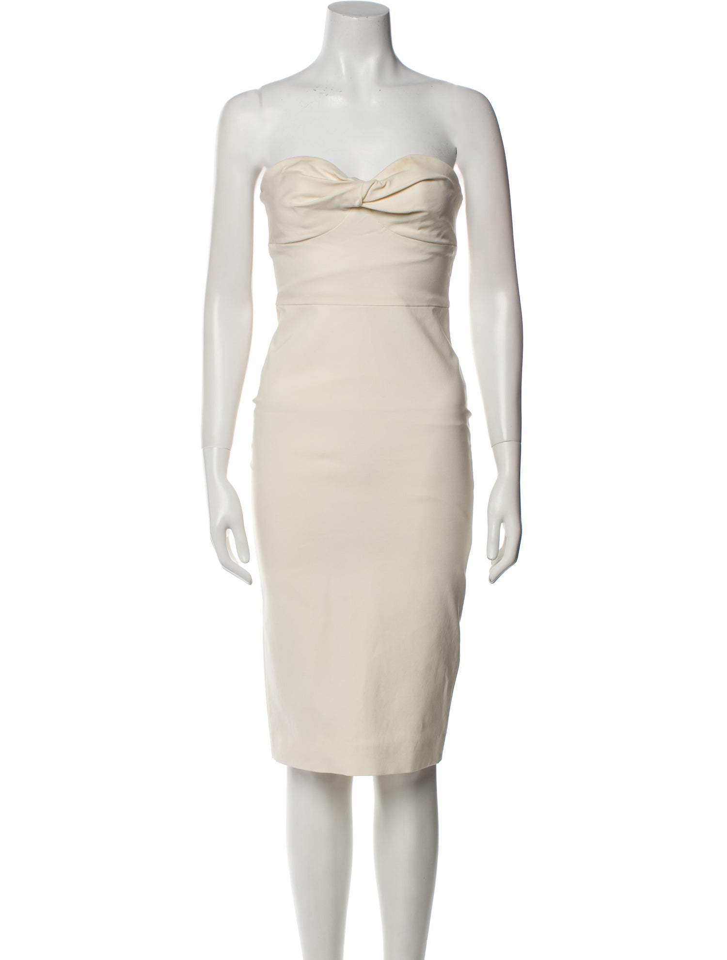 Veronica Beard Strapless Mini Dress