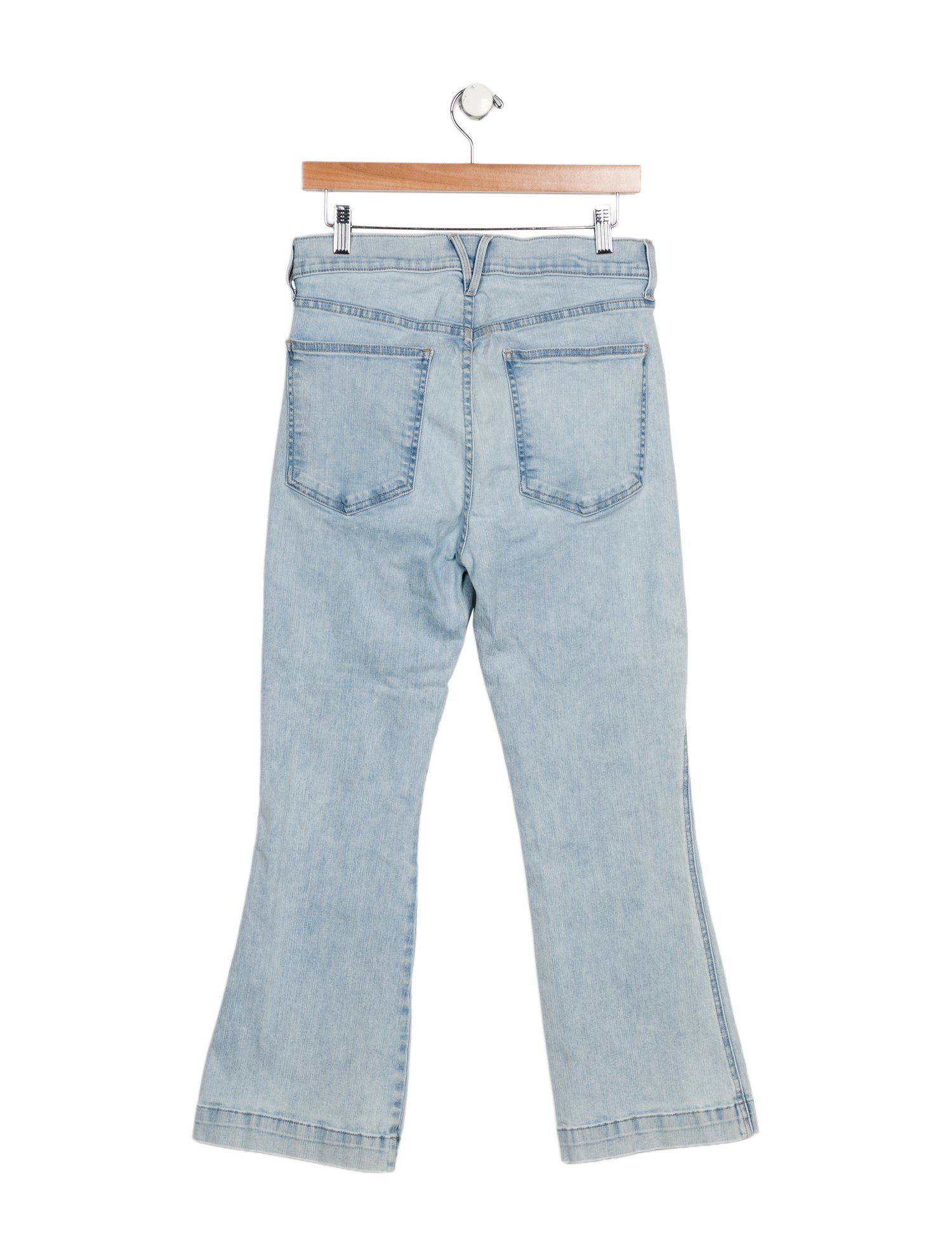 Veronica Beard High-Rise Wide Leg Jeans
