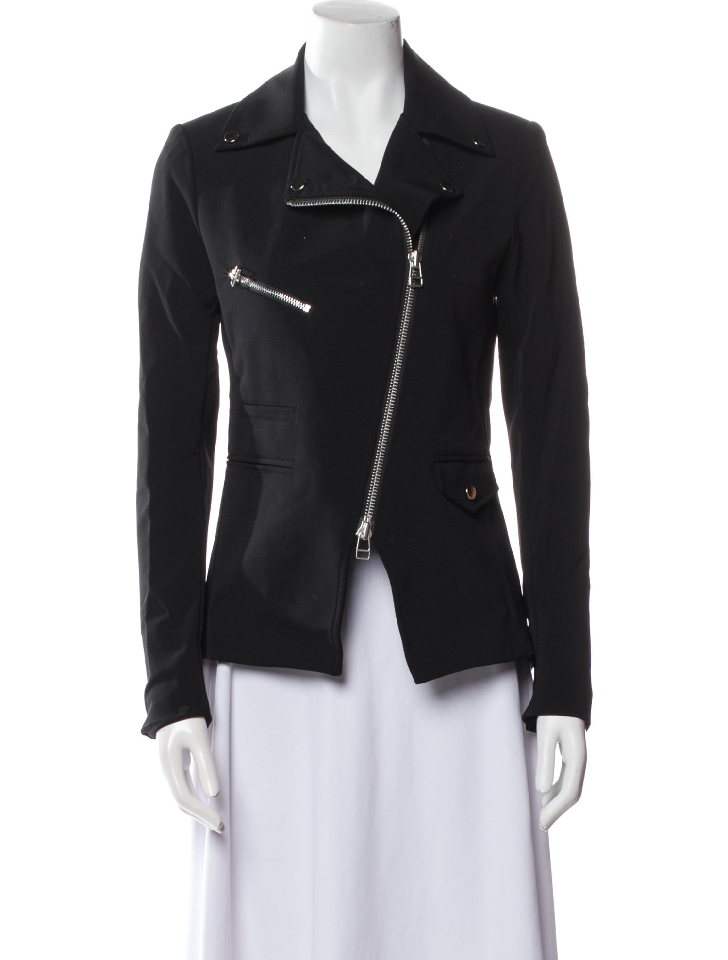 Veronica Beard Nylon Biker Jacket