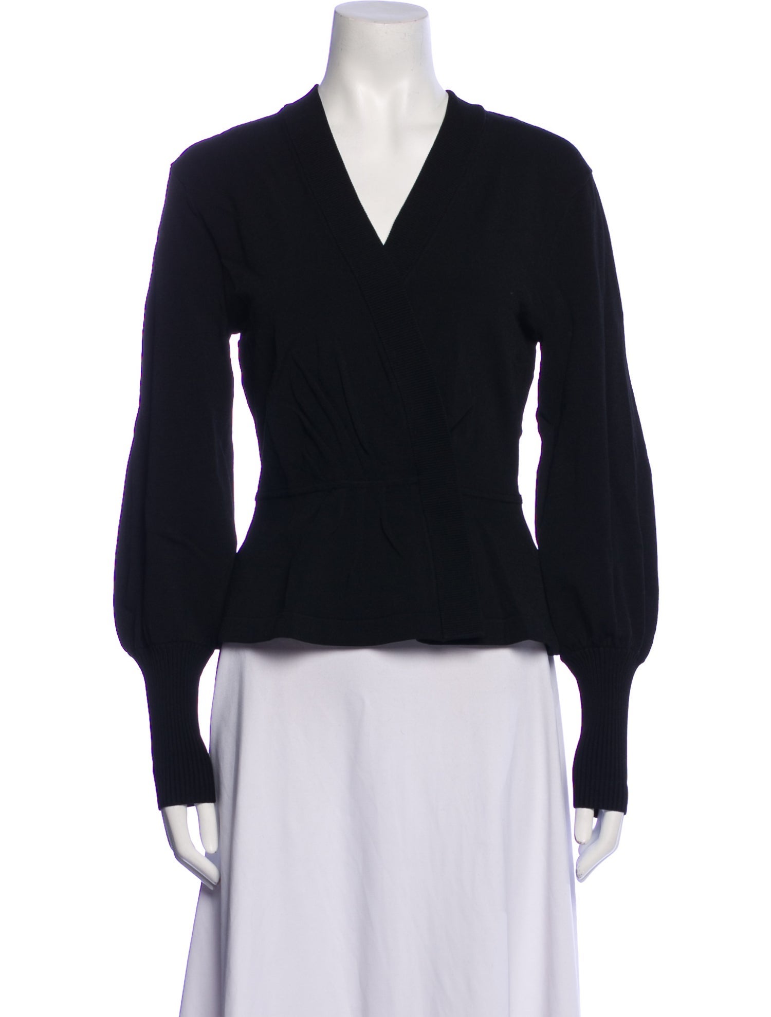 Marine Serre Bodysuit Crew Neck Bodysuit - Black Tops