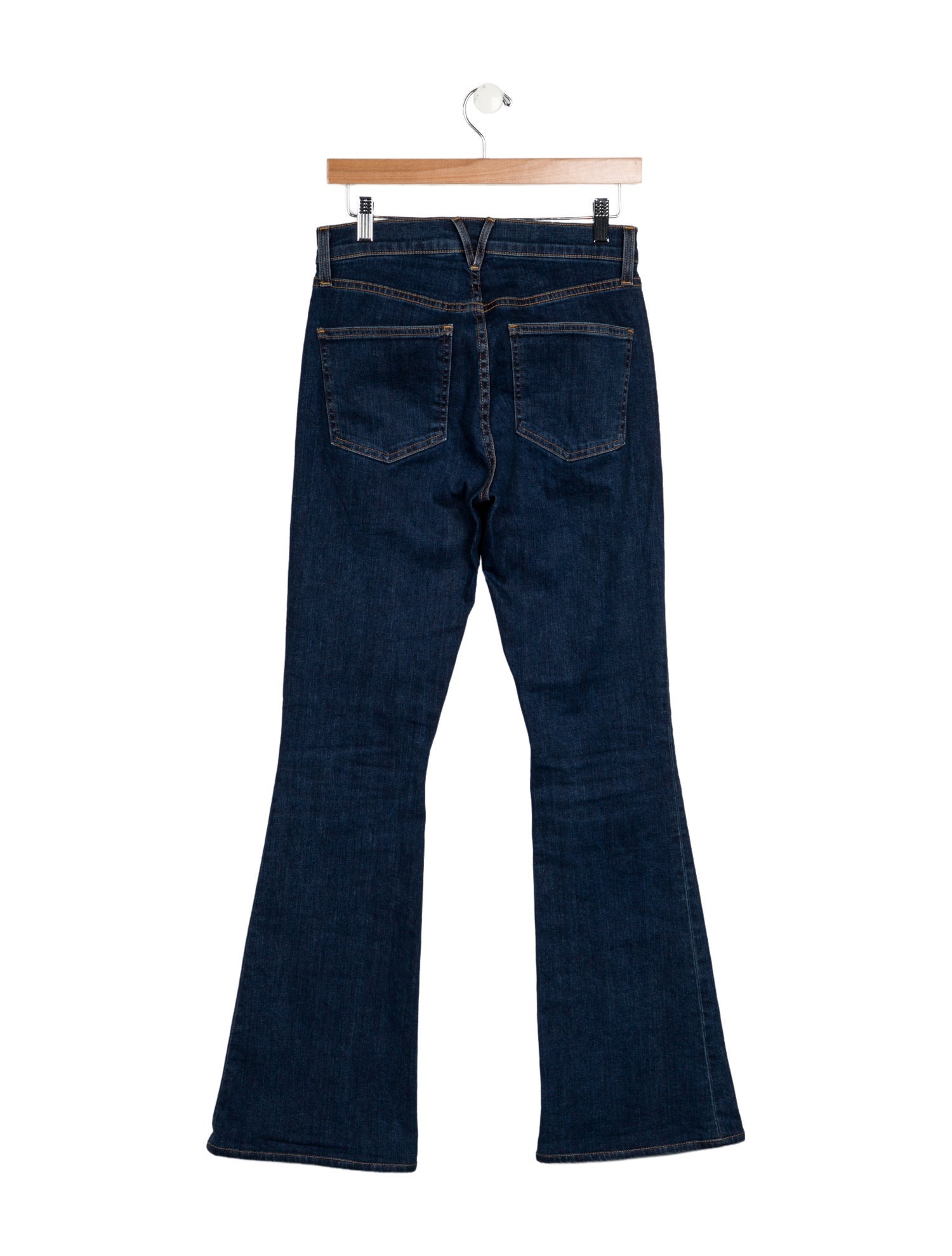 Veronica Beard High-Rise Wide Leg Jeans