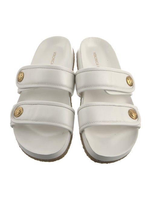 Veronica Beard Leather Slides