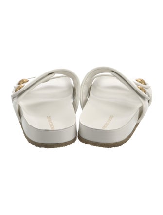 Veronica Beard Leather Slides