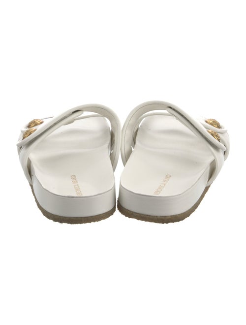 Veronica Beard Leather Slides