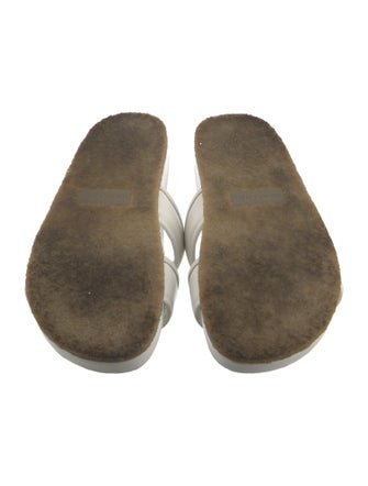 Veronica Beard Leather Slides