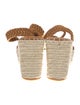 Veronica Beard Suede Colorblock Pattern Espadrilles
