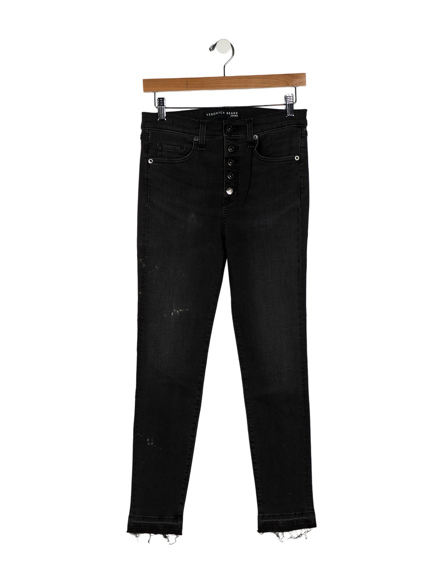 Veronica Beard Mid-Rise Skinny Leg Jeans