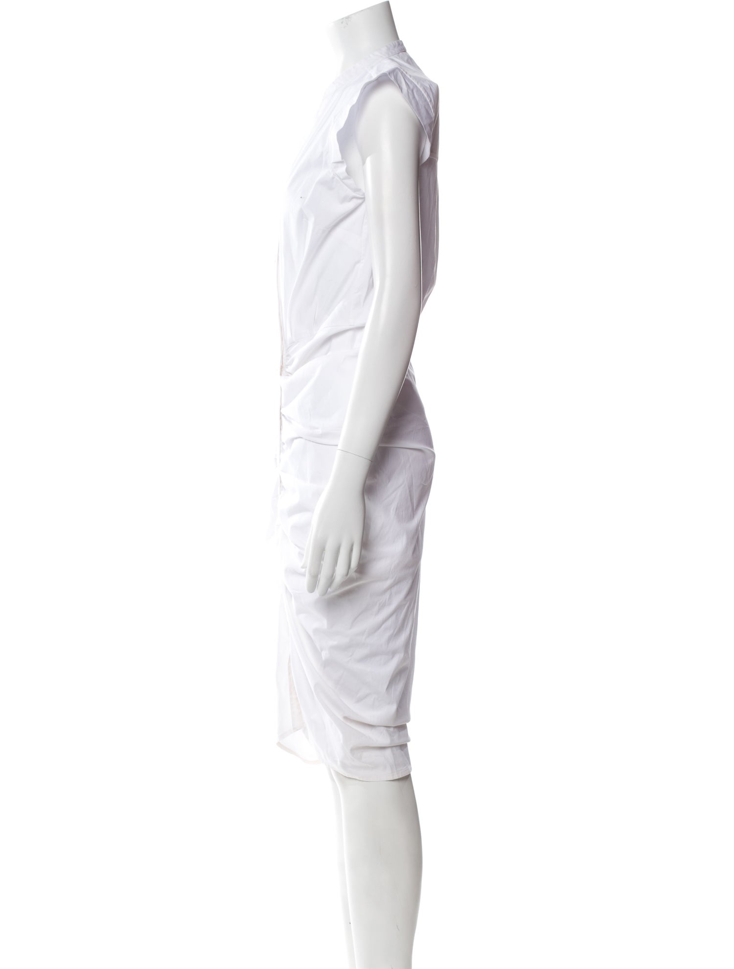 Veronica Beard V-Neck Midi Length Dress