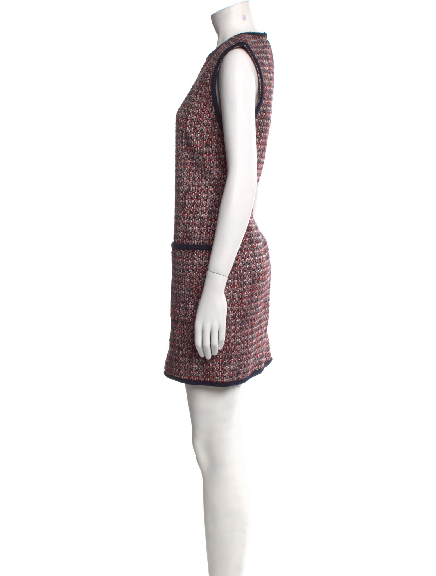 Veronica Beard Tweed Pattern Mini Dress w/ Tags