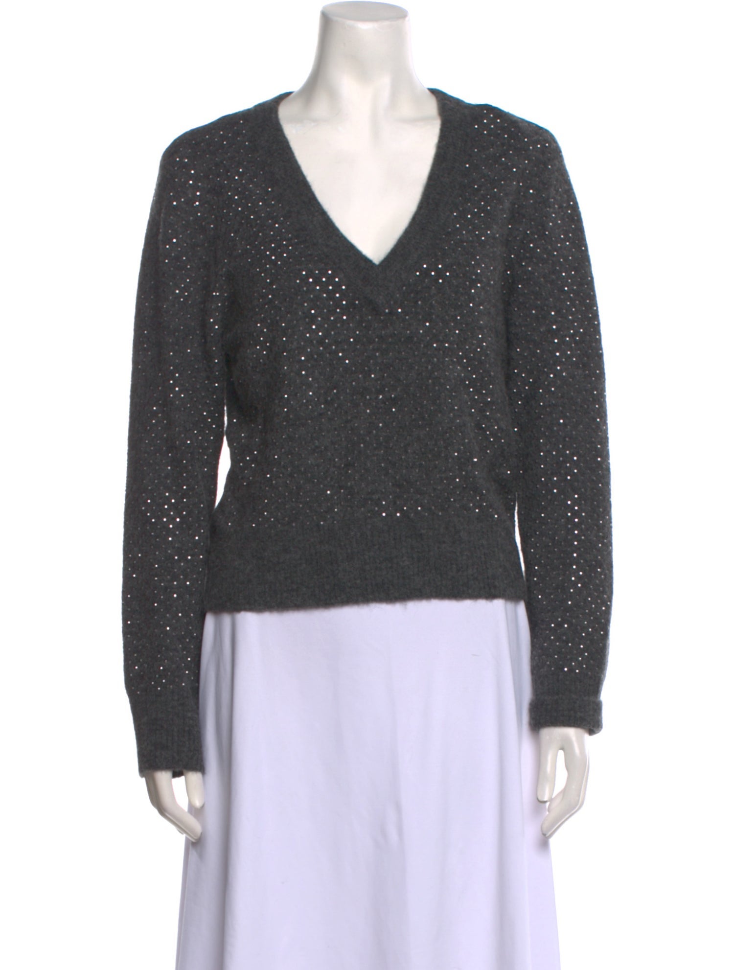 Veronica Beard V-Neck Sweater