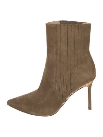 Veronica Beard Suede Sock Boots