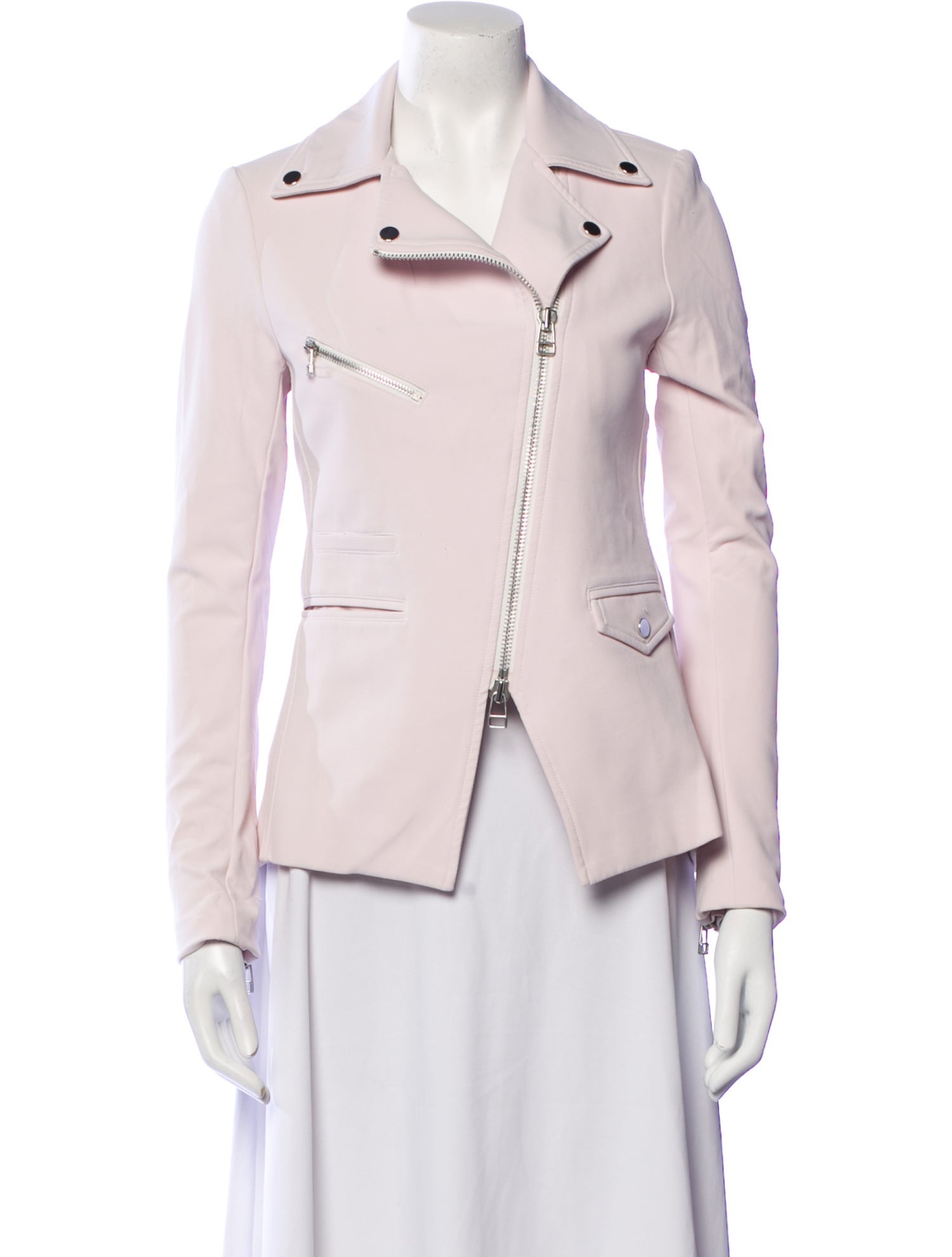 Veronica Beard Nylon Biker Jacket