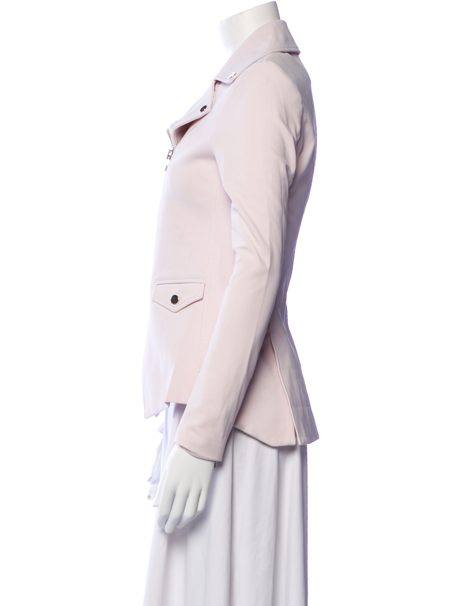 Veronica Beard Nylon Biker Jacket