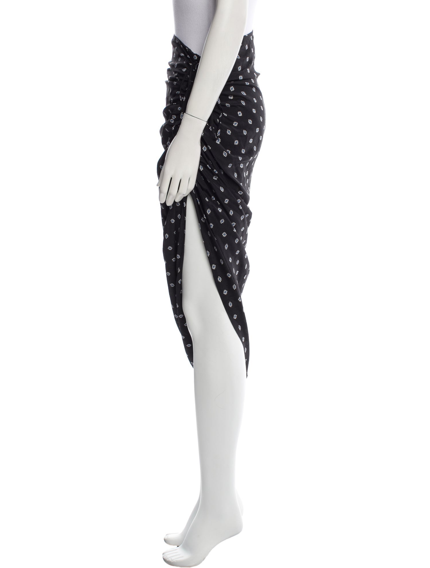 Veronica Beard Silk Midi Length Skirt