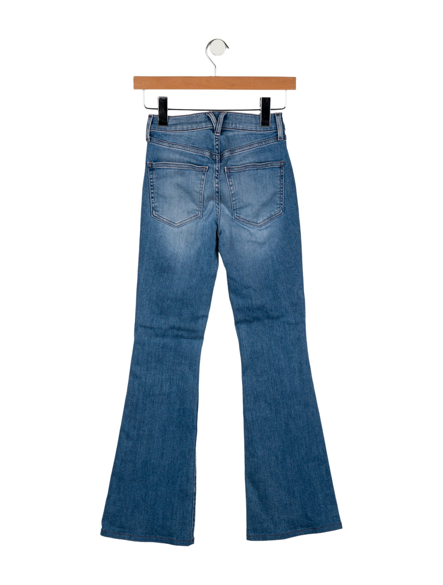 Veronica Beard High-Rise Wide Leg Jeans