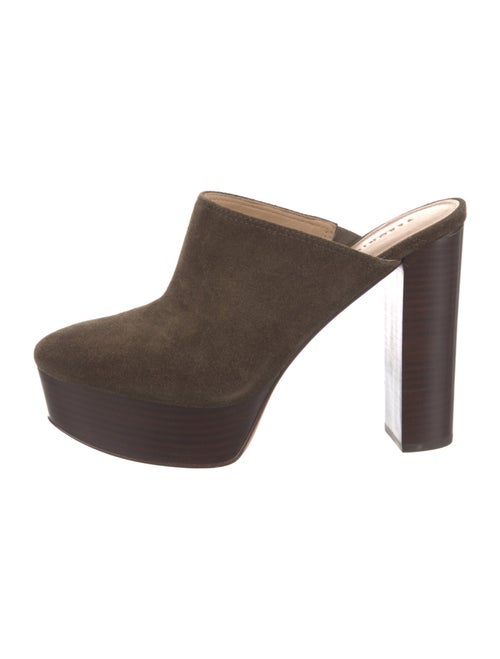 Veronica Beard Suede Mules