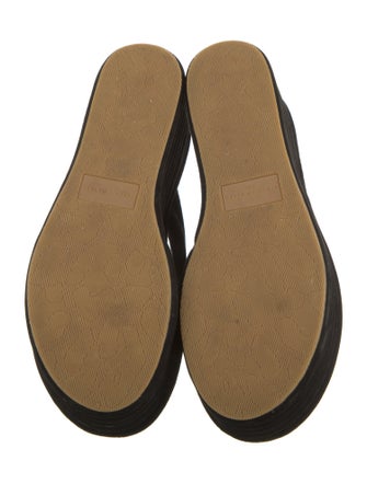 Veronica Beard Suede Flip Flops