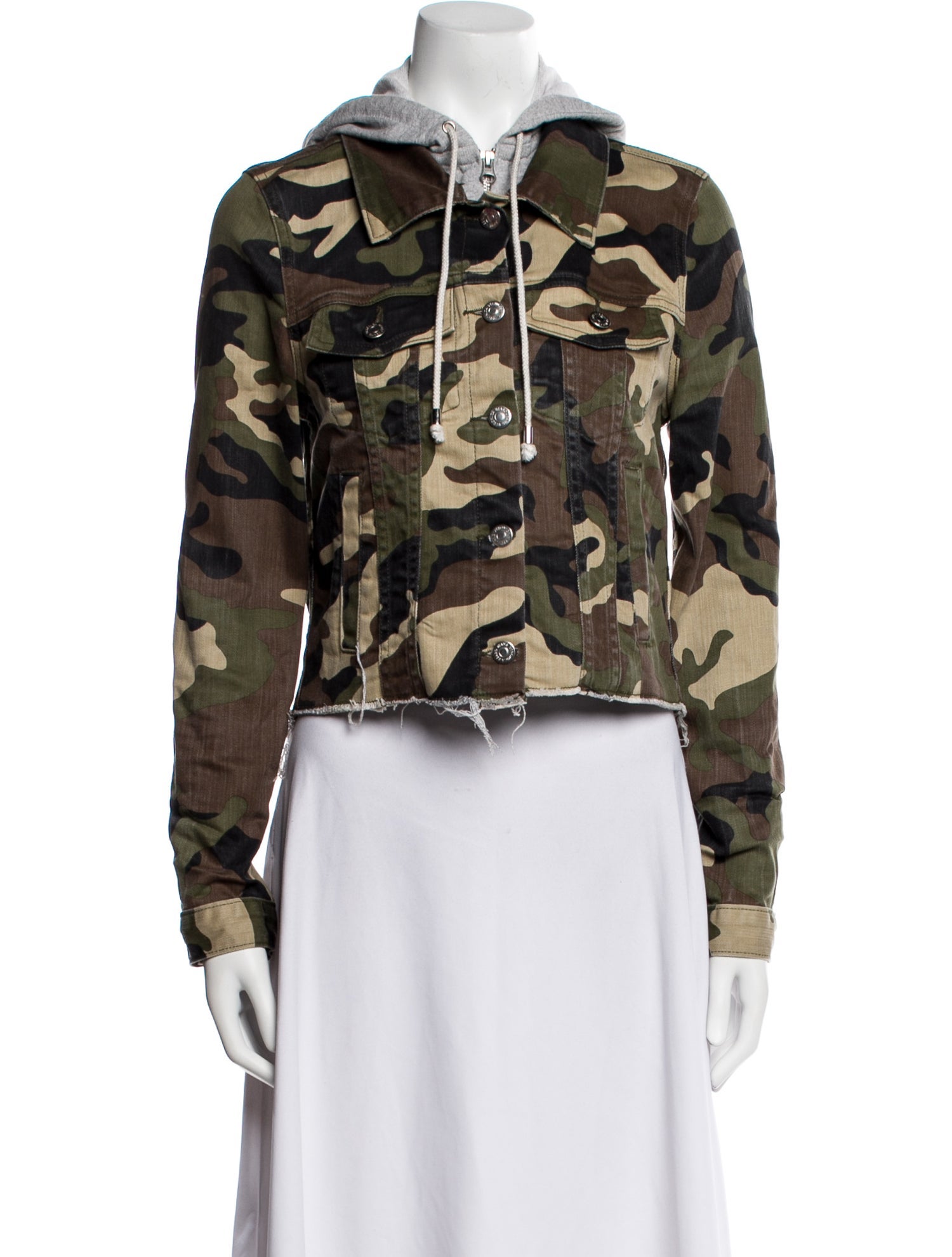 Veronica Beard Camouflage Print Bolero