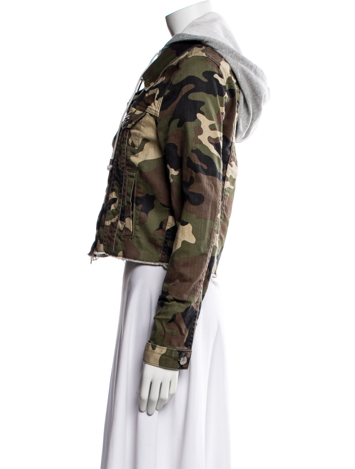 Veronica Beard Camouflage Print Bolero