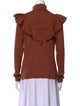Veronica Beard Turtleneck Long Sleeve Top