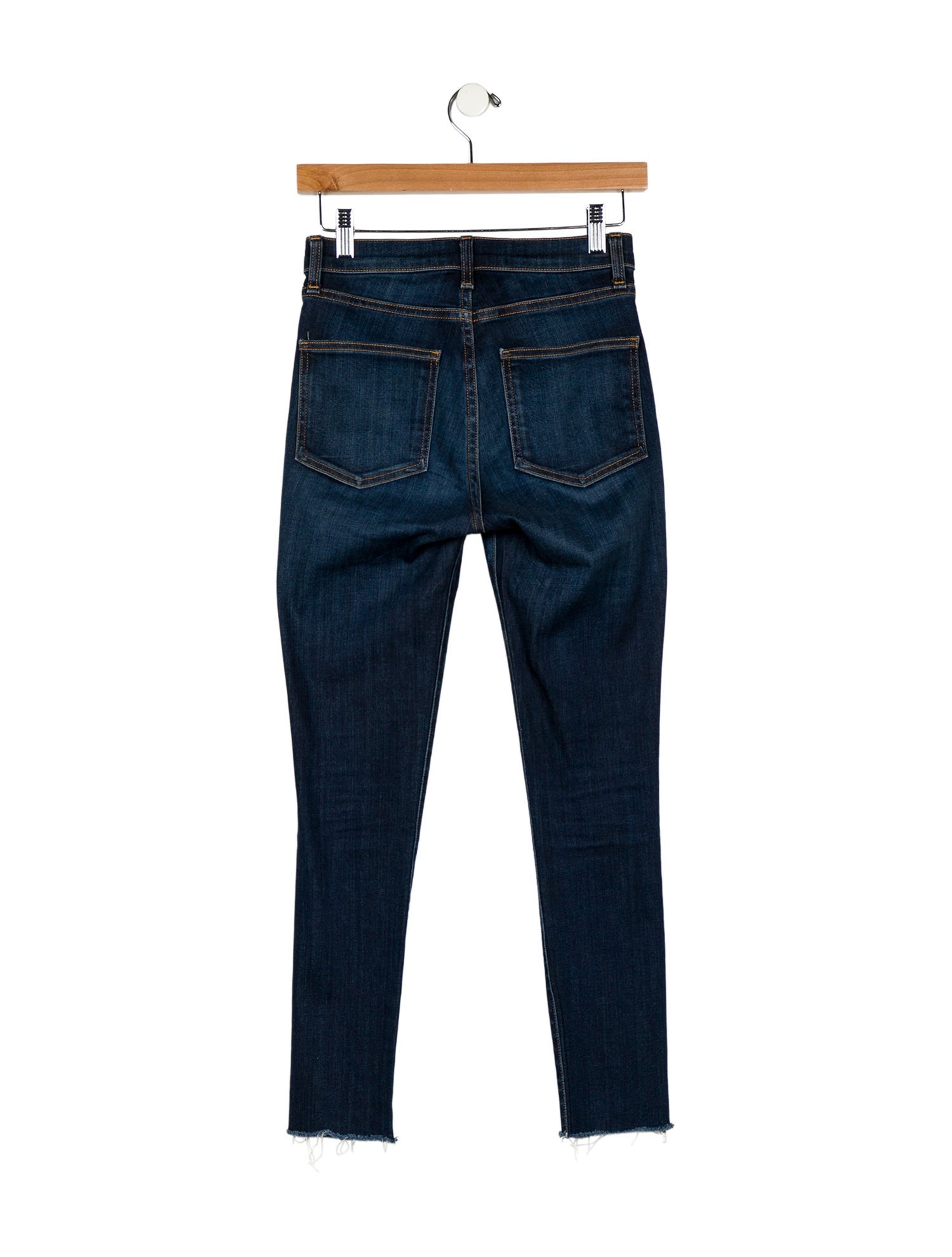 Veronica Beard Mid-Rise Skinny Leg Jeans