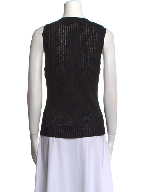 Veronica Beard V-Neck Sleeveless Top