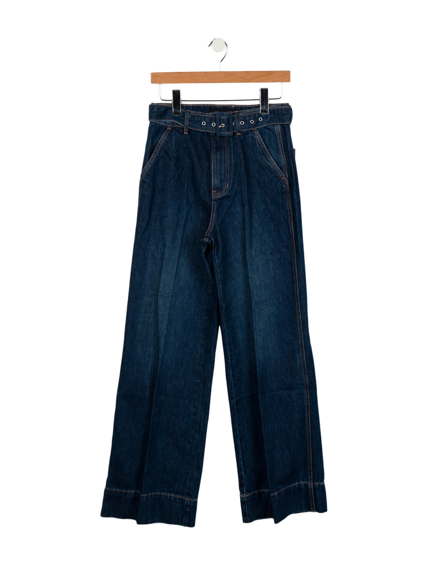 Veronica Beard High-Rise Wide Leg Jeans w/ Tags