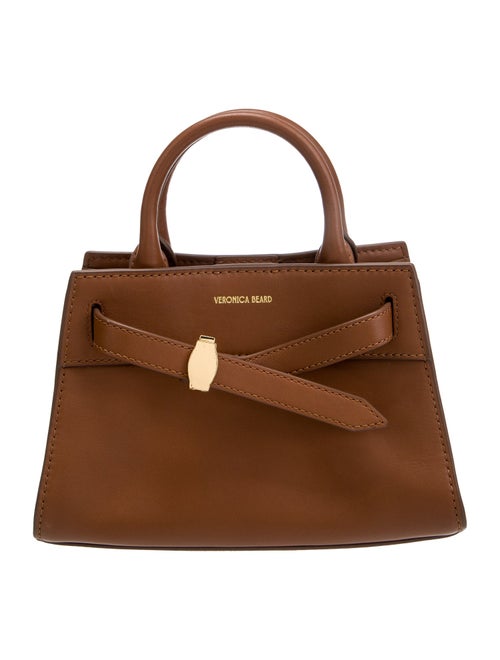 Veronica Beard Leather Top Handle Bag