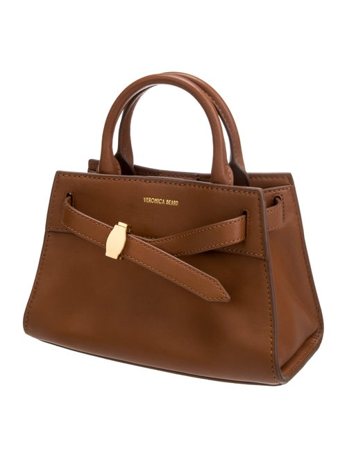Veronica Beard Leather Top Handle Bag