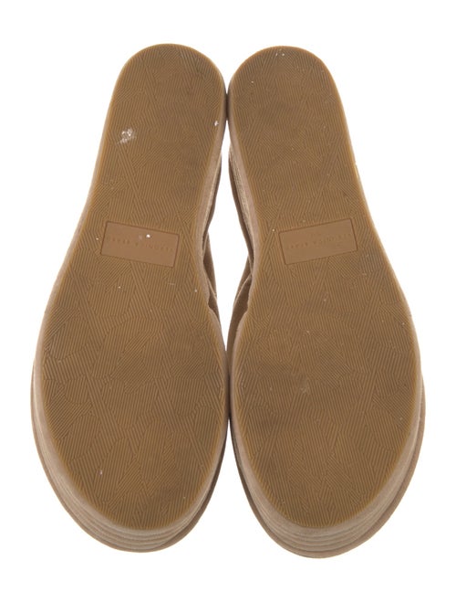 Veronica Beard Suede Flip Flops